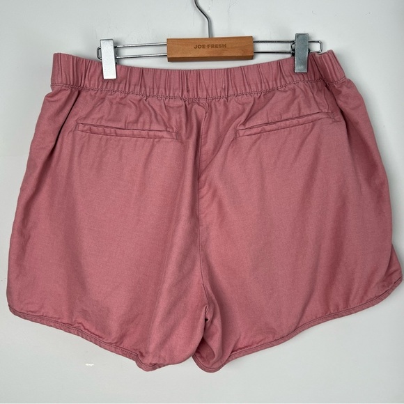 Madewell Shorts Pull On Elastic Waist Pink Women’s Medium - Picture 2 of 5